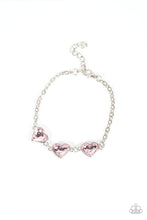 Load image into Gallery viewer, PRE-ORDER - Paparazzi Little Heartbreaker - Pink - Bracelet - $5 Jewelry with Ashley Swint