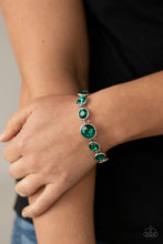 Load image into Gallery viewer, PRE-ORDER - Paparazzi Lustrous Luminosity - Green - Bracelet - $5 Jewelry with Ashley Swint