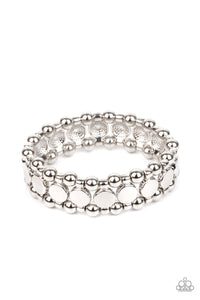 PRE-ORDER - Paparazzi Metro Magnetism - Silver - Bracelet - $5 Jewelry with Ashley Swint