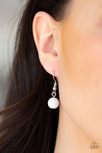 Load image into Gallery viewer, Paparazzi Modern Motley - White Beads - Silver Necklace &amp; Earrings - $5 Jewelry With Ashley Swint