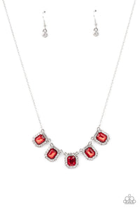 PRE-ORDER - Paparazzi Next Level Luster - Red - Necklace & Earrings - $5 Jewelry with Ashley Swint