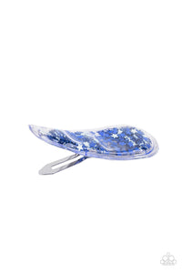 PRE-ORDER - Paparazzi Oh, My Stars and Stripes - Blue - Hair Clip - $5 Jewelry with Ashley Swint
