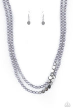 Load image into Gallery viewer, PRE-ORDER - Paparazzi Poshly Petite - Silver - Necklace &amp; Earrings - $5 Jewelry with Ashley Swint