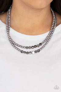 PRE-ORDER - Paparazzi Poshly Petite - Silver - Necklace & Earrings - $5 Jewelry with Ashley Swint