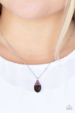 Load image into Gallery viewer, Paparazzi Prismatically Polished - Purple - Necklace &amp; Earrings - $5 Jewelry with Ashley Swint