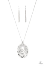 Load image into Gallery viewer, PRE-ORDER - Paparazzi Renegade Ripples - Silver - Necklace &amp; Earrings - $5 Jewelry with Ashley Swint