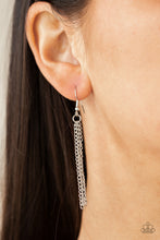 Load image into Gallery viewer, PRE-ORDER - Paparazzi Renegade Ripples - Silver - Necklace &amp; Earrings - $5 Jewelry with Ashley Swint