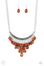 Load image into Gallery viewer, Paparazzi Rio Rainfall - Brown - Necklace - Trend Blend / Fashion Fix Exclusive - August 2020 - $5 Jewelry with Ashley Swint