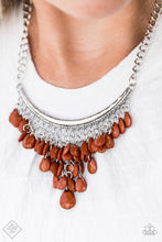 Load image into Gallery viewer, Paparazzi Rio Rainfall - Brown - Necklace - Trend Blend / Fashion Fix Exclusive - August 2020 - $5 Jewelry with Ashley Swint