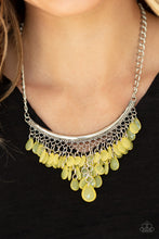 Load image into Gallery viewer, Paparazzi Rio Rainfall - Yellow - Necklace &amp; Earrings - $5 Jewelry with Ashley Swint