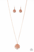Load image into Gallery viewer, Paparazzi Save The Trees - Copper - Tree of Life - Necklace &amp; Earrings - $5 Jewelry with Ashley Swint