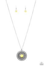 Load image into Gallery viewer, Paparazzi So Solar - Yellow - Vibrant Bead - Ornate Sunburst - Necklace &amp; Earrings - $5 Jewelry with Ashley Swint