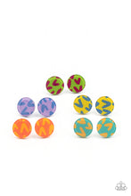 Load image into Gallery viewer, Paparazzi Starlet Shimmer Post Earrings - 10 - V-Shaped Pattern in Gorgeous Colors! - $5 Jewelry with Ashley Swint