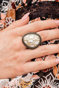 Paparazzi Take the High RODEO - Brass - Ring - Fashion Fix November 2021 - $5 Jewelry with Ashley Swint
