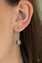 Load image into Gallery viewer, Paparazzi Turn It Up - Silver - Hammered Hoops - Necklace &amp; Earrings - $5 Jewelry with Ashley Swint