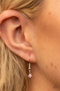 Paparazzi Twitterpated Twinkle - Pink - Necklace & Earrings
