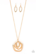Load image into Gallery viewer, Paparazzi Urban Artisan - Gold - Necklace &amp; Earrings - $5 Jewelry with Ashley Swint