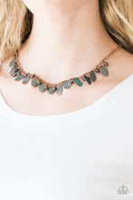 Load image into Gallery viewer, Paparazzi Vintage Gardens - Copper - Ornate Beads - Necklace &amp; Earrings - $5 Jewelry with Ashley Swint