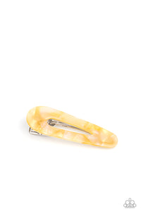 PRE-ORDER - Paparazzi Walking on HAIR - Yellow - Hair Clip - $5 Jewelry with Ashley Swint