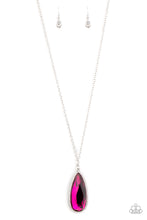 Load image into Gallery viewer, Paparazzi Watch Out For REIGN - Pink - Necklace &amp; Earrings - $5 Jewelry with Ashley Swint