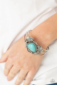 PRE-ORDER - Paparazzi Western Wonderland - Blue - Bracelet - $5 Jewelry with Ashley Swint