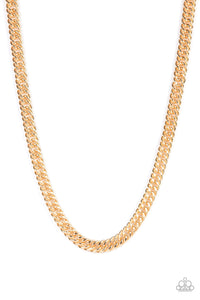 Paparazzi Winners Circle - Gold - Necklace - $5 Jewelry with Ashley Swint