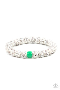 PAPARAZZI ZEN Second Rule - Green - $5 Jewelry with Ashley Swint