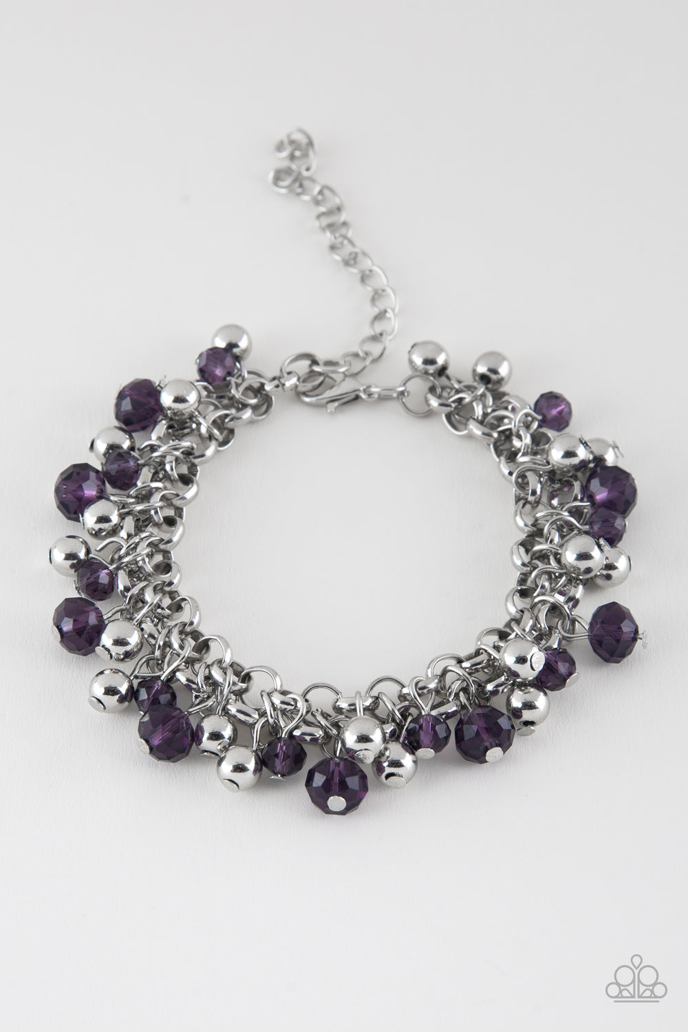 Paparazzi Just For The FUND Of It! - Purple - Bracelet - $5 Jewelry with Ashley Swint