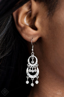 Mainstage Meet and Greet - White Moonstone Earrings - Fashion Fix Exclusive February 2019 - $5 Jewelry With Ashley Swint