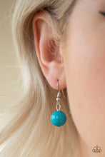 Load image into Gallery viewer, Paparazzi Marina Majesty - Blue - Necklace and matching Earrings - $5 Jewelry with Ashley Swint