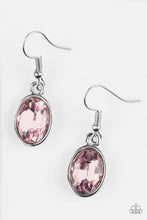 Load image into Gallery viewer, Paparazzi Oceans Away - Pink Gem - Earrings - $5 Jewelry with Ashley Swint