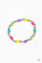 Load image into Gallery viewer, Paparazzi Starlet Shimmer Bracelets - 10 - Blue, Multi &amp; Purple Beads - $5 Jewelry With Ashley Swint