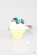 Load image into Gallery viewer, Paparazzi Starlet Shimmer Rings -10 - Ice Cream Cones w/Sprinkles - $5 Jewelry With Ashley Swint