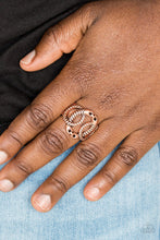 Load image into Gallery viewer, Paparazzi TRIO de Janeiro - Copper Ring - $5 Jewelry With Ashley Swint