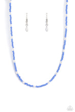 Load image into Gallery viewer, Paparazzi Beaded Blitz - Blue - Choker Necklace &amp; Earrings