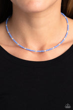 Load image into Gallery viewer, Paparazzi Beaded Blitz - Blue - Choker Necklace &amp; Earrings