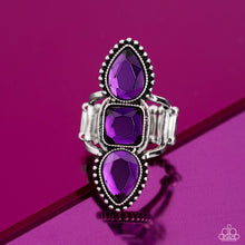 Load image into Gallery viewer, Paparazzi Dazzling Direction - Purple Ring NEW