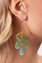 Load image into Gallery viewer, Paparazzi Chandelier Command - Multi - Earring