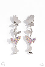 Load image into Gallery viewer, Paparazzi Flying Flashy - Pink Butterfly Earring