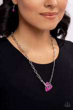 Load image into Gallery viewer, Paparazzi Radical Romance - Pink Necklace &amp; Earrings