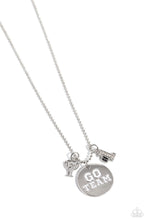 Load image into Gallery viewer, Paparazzi Go Team! - White Sports - Necklace &amp; Earrings