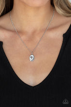 Load image into Gallery viewer, PRE-ORDER - Paparazzi Be The Peace You Seek - Silver - Inspirational Necklace &amp; Earrings - $5 Jewelry with Ashley Swint