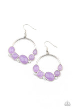 Load image into Gallery viewer, PRE-ORDER - Paparazzi Beautifully Bubblicious - Purple - Earrings - $5 Jewelry with Ashley Swint
