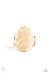 Paparazzi Blazing Brilliance - Gold Ring - Fashion Fix / Trend Blend May 2020 - $5 Jewelry with Ashley Swint