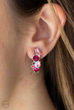 Load image into Gallery viewer, PRE-ORDER - Paparazzi Cosmic Celebration - Pink - Clip On Earrings - $5 Jewelry with Ashley Swint