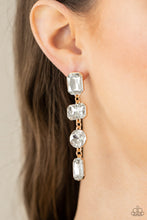 Load image into Gallery viewer, PRE-ORDER - Paparazzi Cosmic Heiress - Gold - Earrings - $5 Jewelry with Ashley Swint