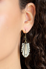 Load image into Gallery viewer, Paparazzi Cougar Cave - Brass - Necklace and matching Earrings - $5 Jewelry With Ashley Swint
