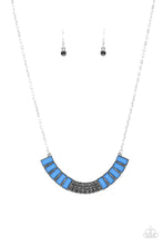 Load image into Gallery viewer, PRE-ORDER - Paparazzi Coup de MANE - Blue - Necklace &amp; Earrings - $5 Jewelry with Ashley Swint