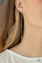 Load image into Gallery viewer, PRE-ORDER - Paparazzi Dauntlessly Dainty - Gold - Earrings - $5 Jewelry with Ashley Swint