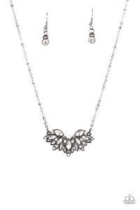 PRE-ORDER - Paparazzi Deluxe Diadem - Black - Necklace & Earrings - $5 Jewelry with Ashley Swint